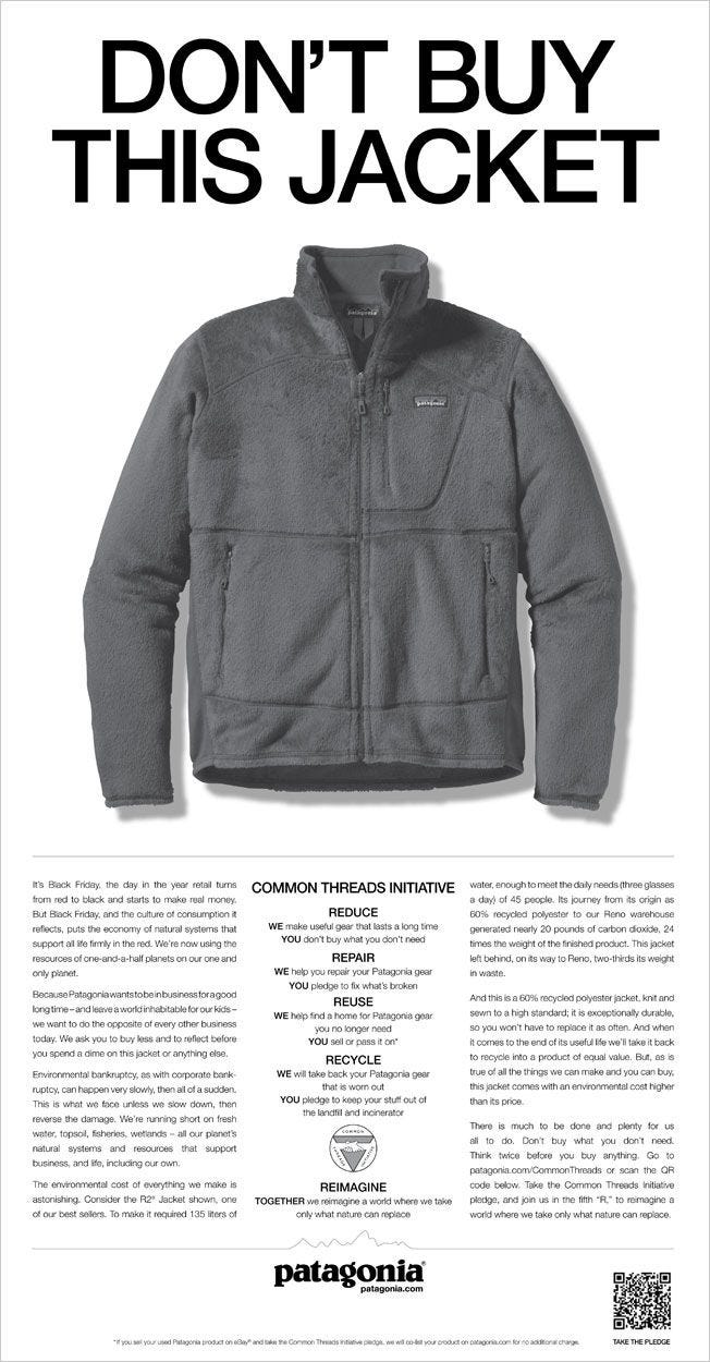 Don't Buy This Jacket” — Patagonia's Daring Campaign | by Kenji Explains |  Better Marketing