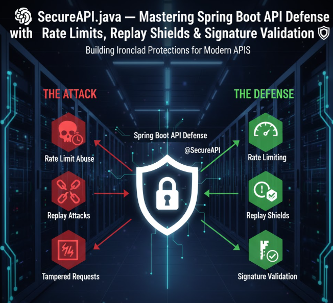 🧠 SecureAPI java — Mastering Spring Boot API Defense with Rate Limits ...