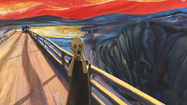 Quadro O Grito de Edvard Munch - Arte Blog