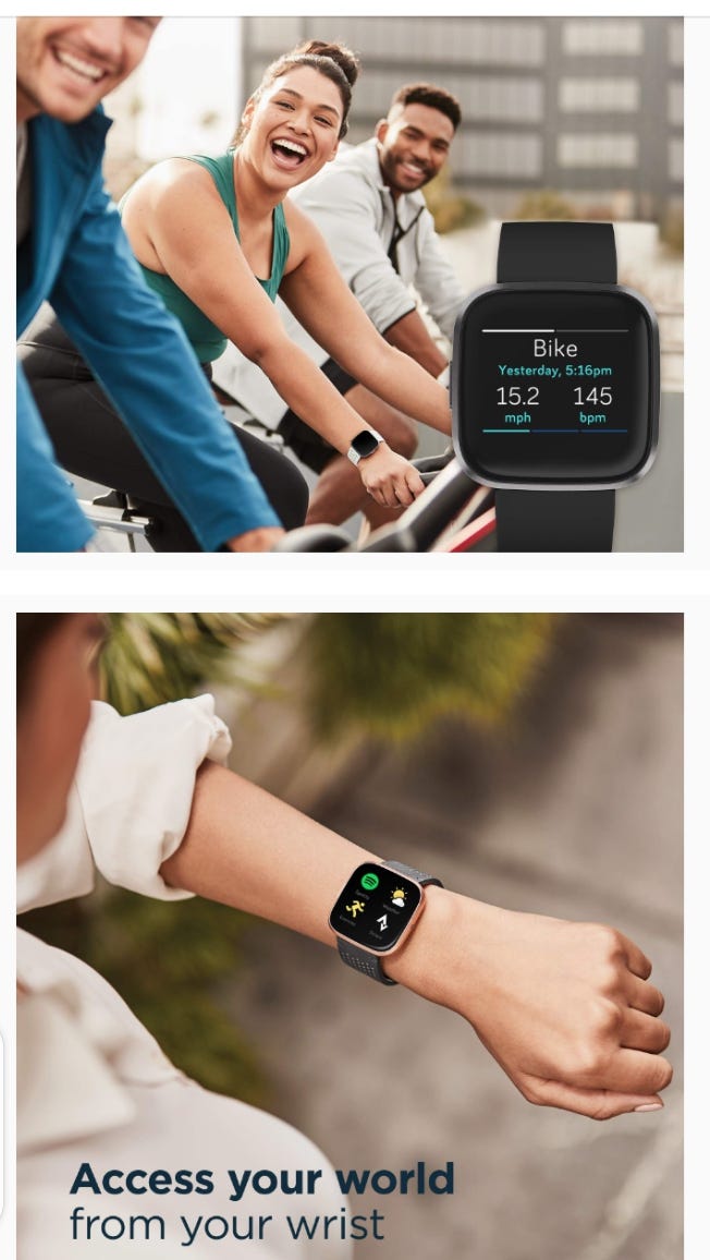 Meet Fitbit Versa 2™—a smartwatch that elevates every moment. | by subtain  malik | Medium