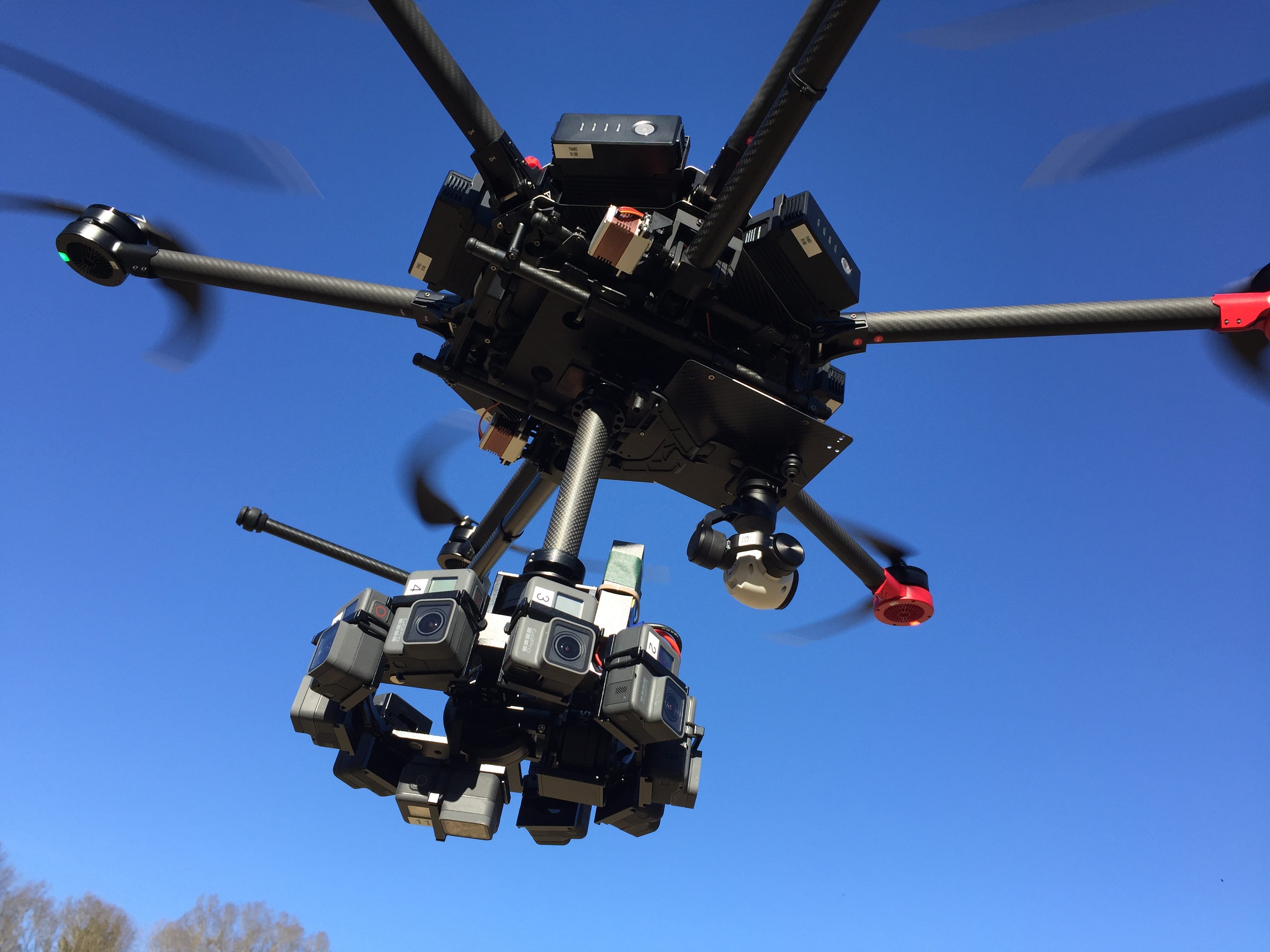 How to shoot Aerial 360 Video on a drone | by Steven King | UNC Blue Sky  Innovations | Medium