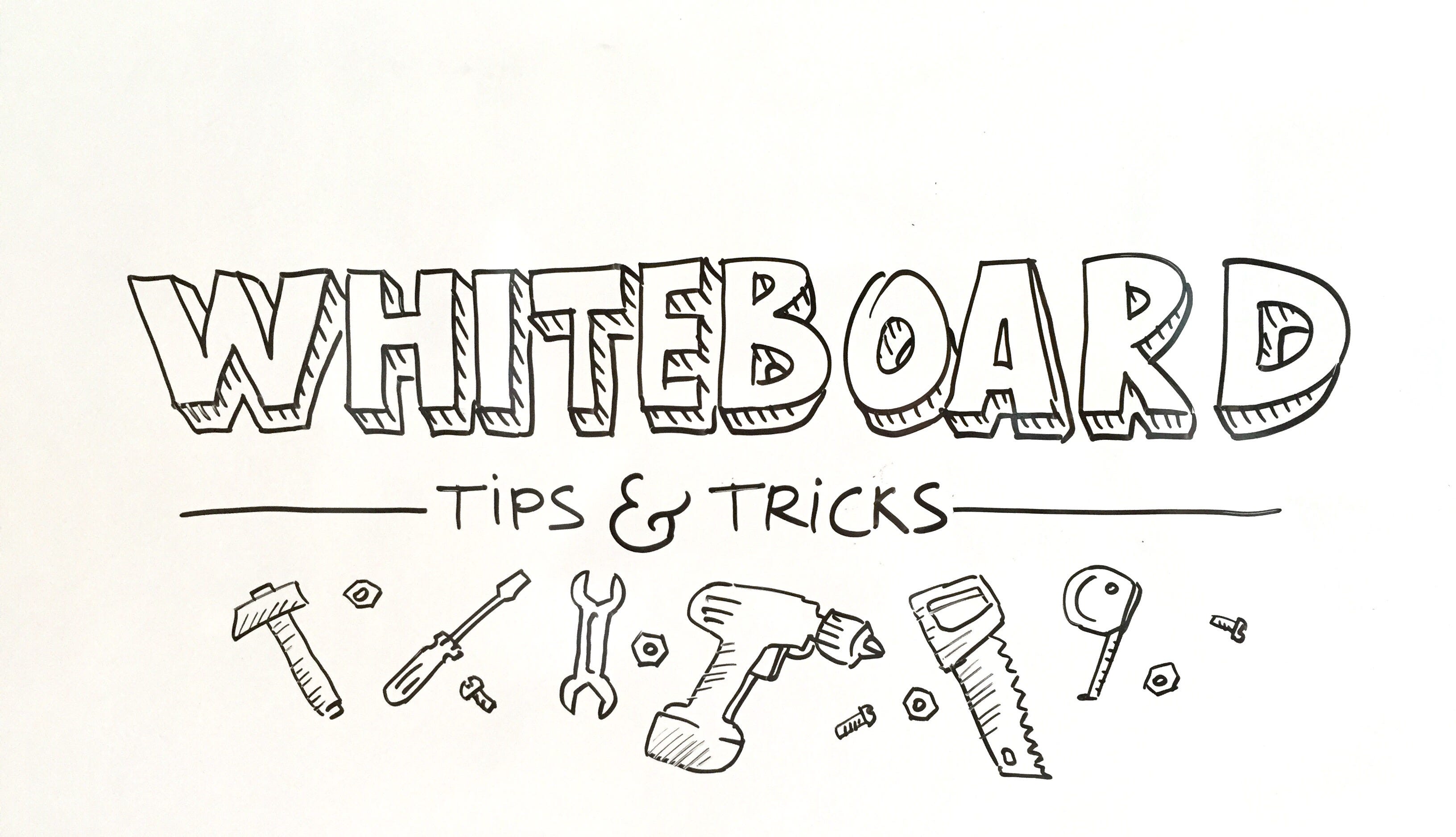 How to create lines on a whiteboard