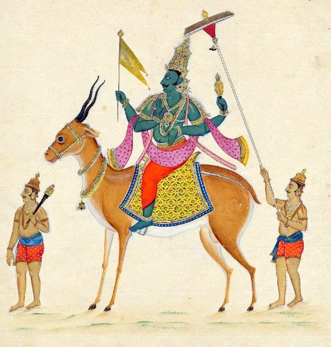 Vayu: The Divine God of Winds and Life Force in Hindu Mythology