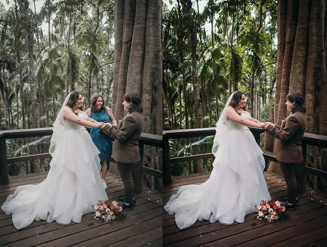 Couples Love Professionally Edited Wedding Photos