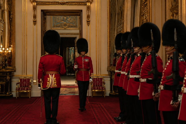 The Relief of the Guard. AI image