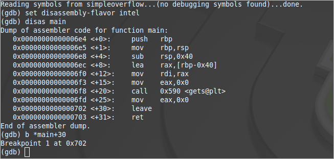 A simple buffer overflow to redirect program execution | by Gustavo ...