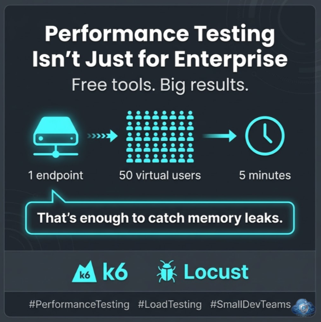 Performance Testing Isn’t Just for Enterprise