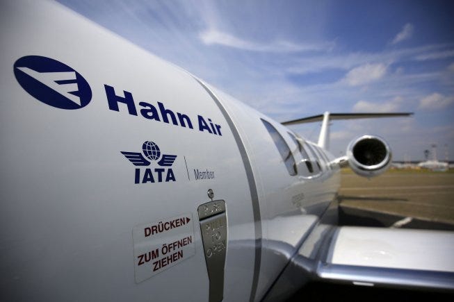 🔗German Airline Company Hahn Air Issues Tickets on Blockchain🔗
⠀
▪️German airline Hahn Air…