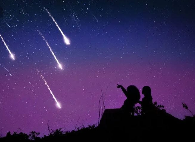 What is a Shooting Star and when can you see it?