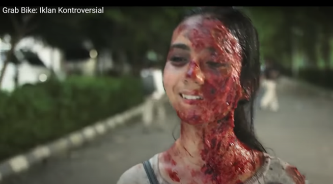 Iklan Bersimbah Darah Grab Indonesia Menuai Kontroversi