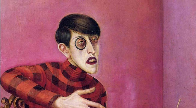 Otto Dix Portrait Of The Journalist Sylvia Von Harden