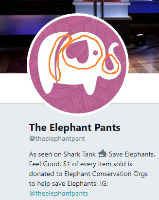 The Elephant Pants Brand. I was in my German 102 class one day