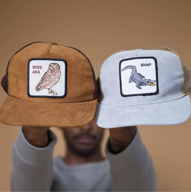 Gorras Goorin Bros con Parches de Animales