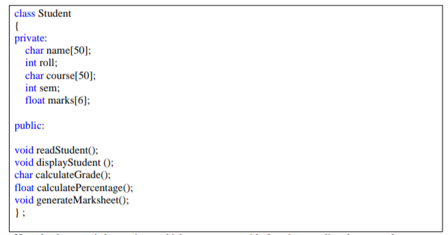 Information Technology — Object Oriented Concepts & Programming ...