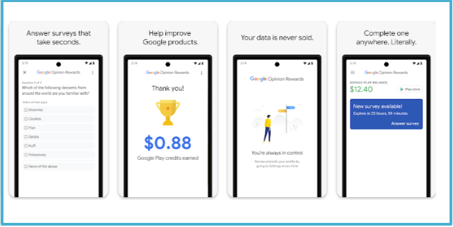 Google opinion Rewards