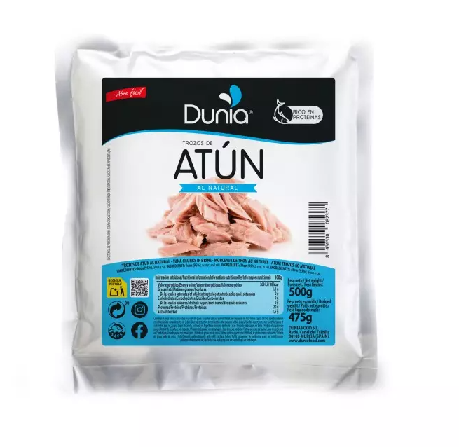 Atún en sobre Dunia: Nutrición, sabor y comodidad 🐟✨