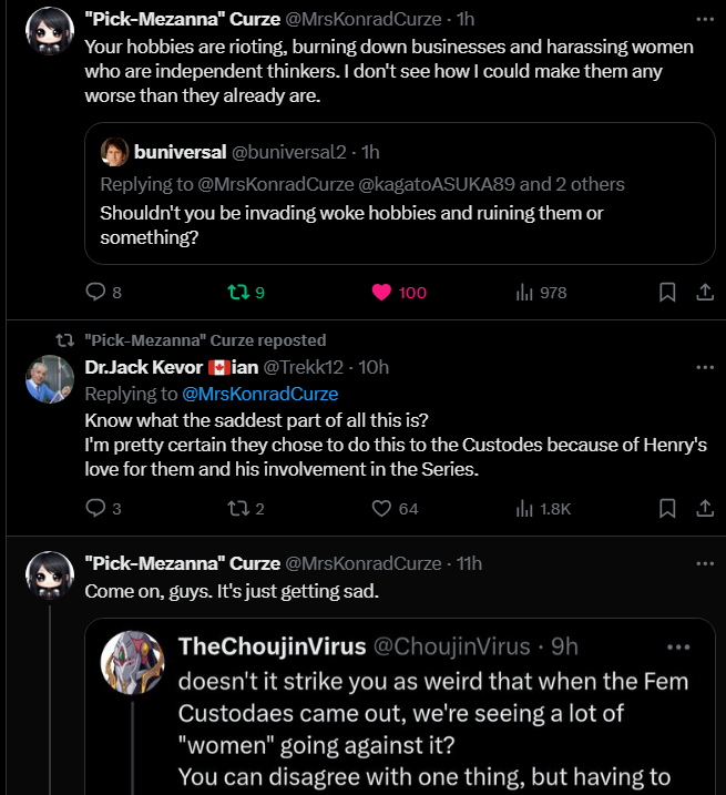 Warhammer 40K, The algo doesn’t promote sane voices. I