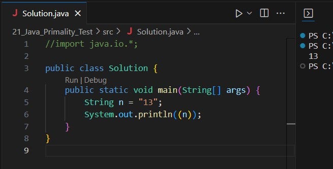 [Java] HackerRank : Java Primality Test | by Aiya Aiyara | Sep, 2023 ...