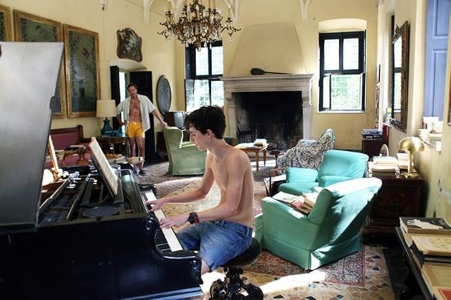 The piano becomes Elio’s confession; Oliver’s silence becomes his response.