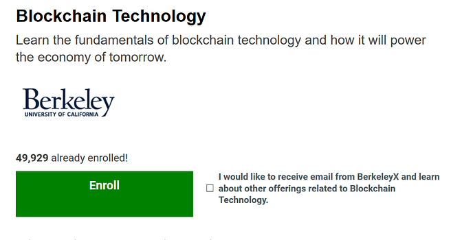 best edX course to learn Blockchain