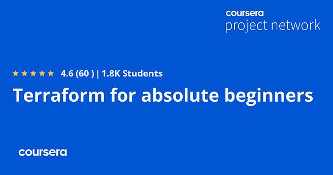 best Coursera project to learn Terraform