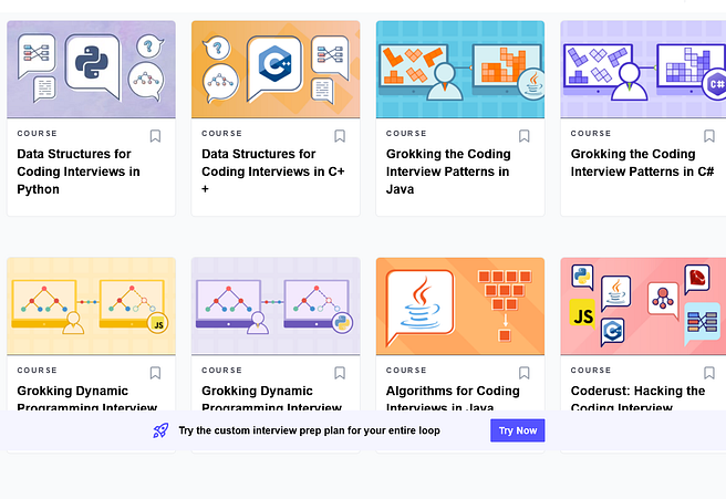 Top 9 Coding Interviews Courses and Personalized Interview Plan to Crack Tech Interviews