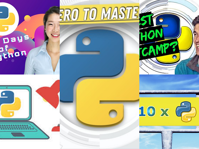 Top 5 Udemy Courses to learn Python from scratch