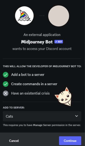 Add the Midjourney Bot to Your Server