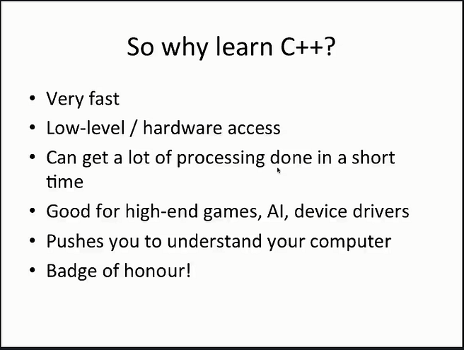 best C++ Course on Udemy