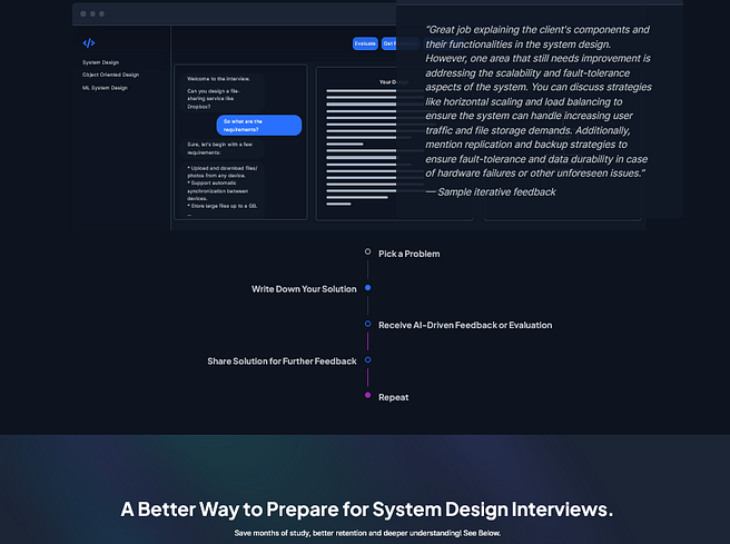 best place to practice system design problems for interviews