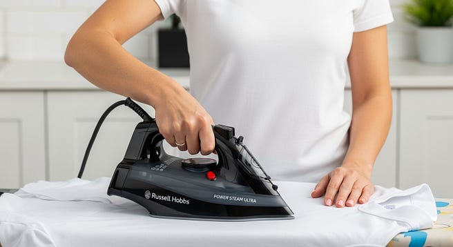 #RussellHobbsIron #SteamIronReview #HomeAppliances