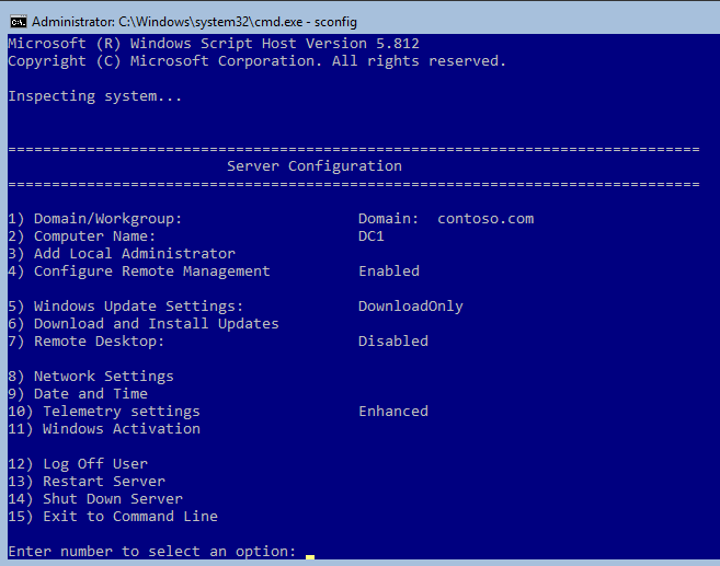 How to build a server 2016 domain controller (Non-GUI) and make it secure |  by Root ♊ | Medium