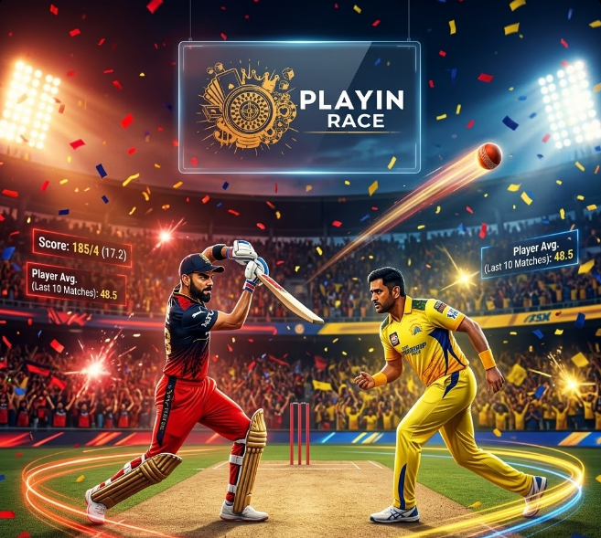 RCB vs CSK: Epic Bengaluru Clash | playinrace