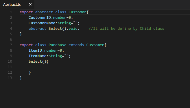Abstract Class in Typescript. Hello friends..!!! In this article we ...