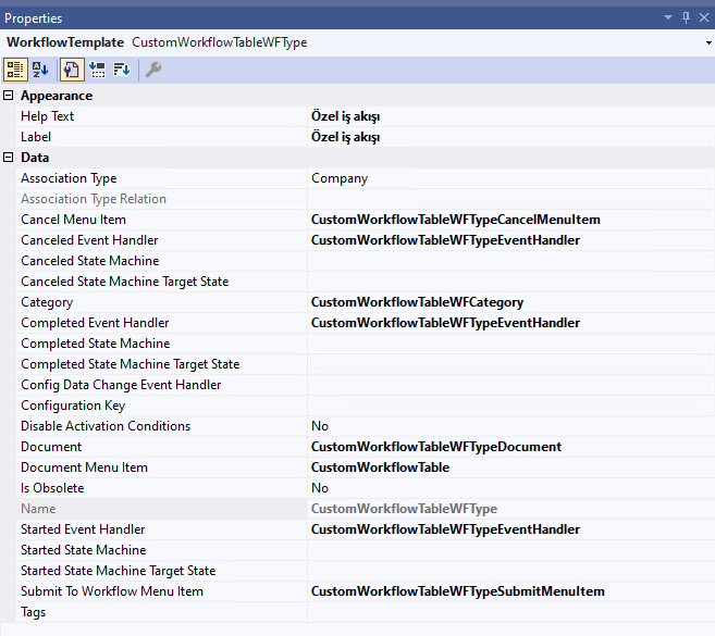 Workflow Type