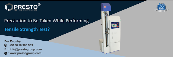 Precaution To Be Taken While Performing Tensile Strength Test
