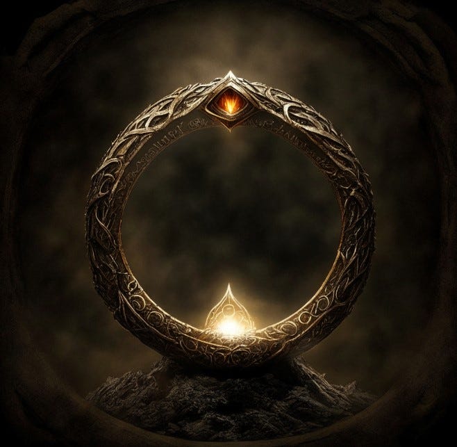 eye of sauron and the ring  Lord of the rings, Middle earth art, The hobbit