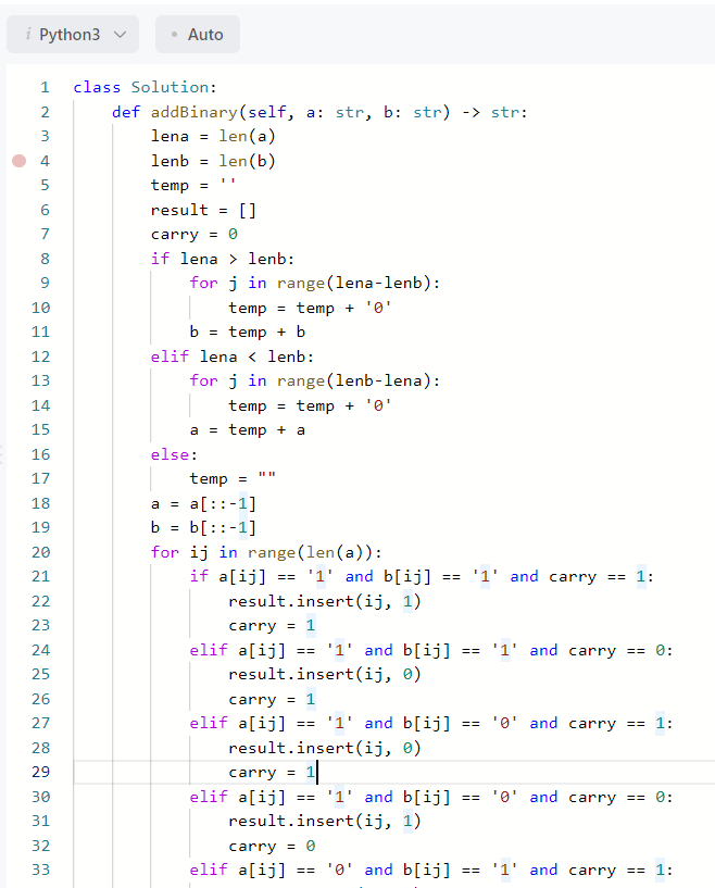 LeetCode-Add Binary. Given Two Binary Strings A And B… | By ...