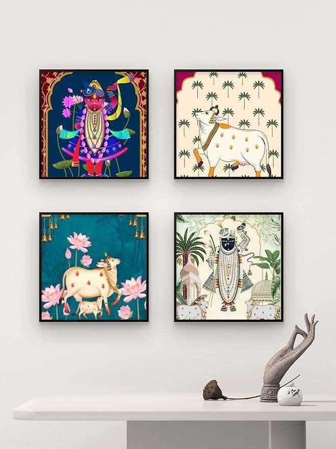 Where Devotion Meets Design: The Timeless Beauty of Pichwai Wall Art