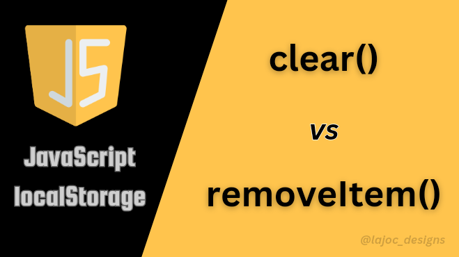 JavaScript localStorage: Understanding the Difference Between ...