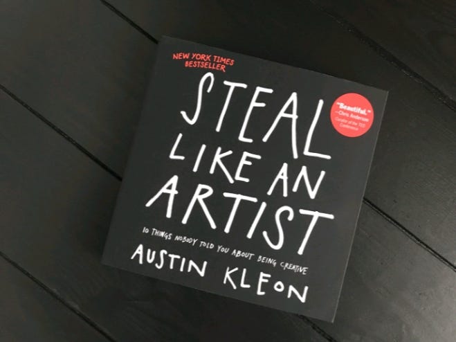 30 Tips From Austin Kleon’s “Steal Like An Artist" | by Joy Ogbitse
