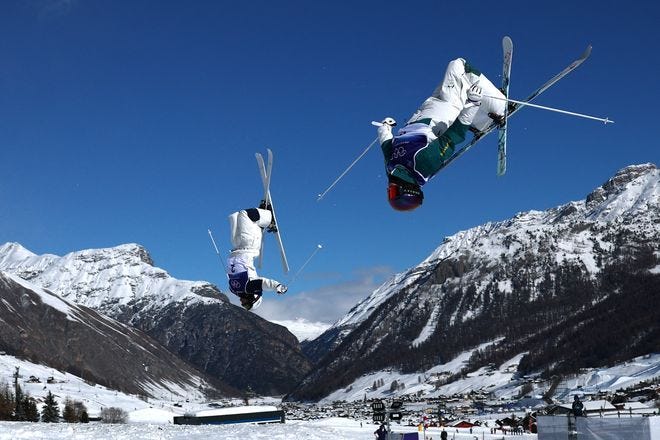 닌자티비 Spotlight: Mikael Kingsbury Signs Off with Dual Moguls Gold at Milano Cortina 2026 🏔️🥇
