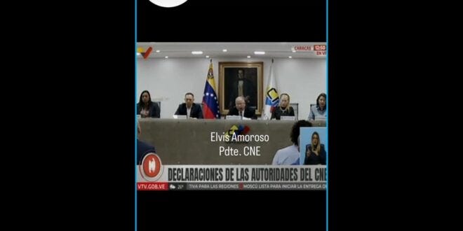 Para el 27 de julio de 2025 | CNE convoca elecciones de alcaldes y concejales en Venezuela —…