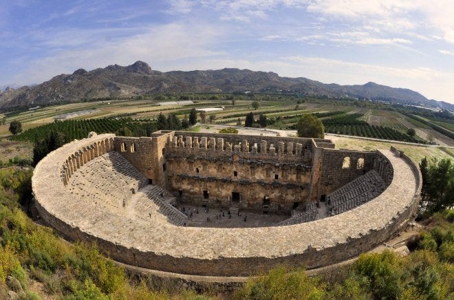 Aspendos Antik Tiyatrosu -İkiz Akustik