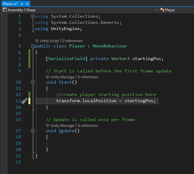 Understanding Order of Operations & Making Starting Locations For ...