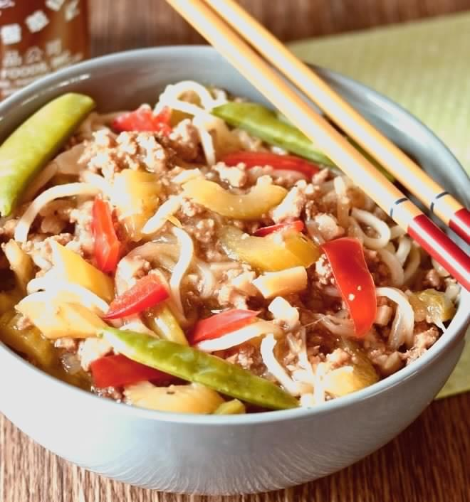 Easy Ground Turkey Lo Mein — Asian
