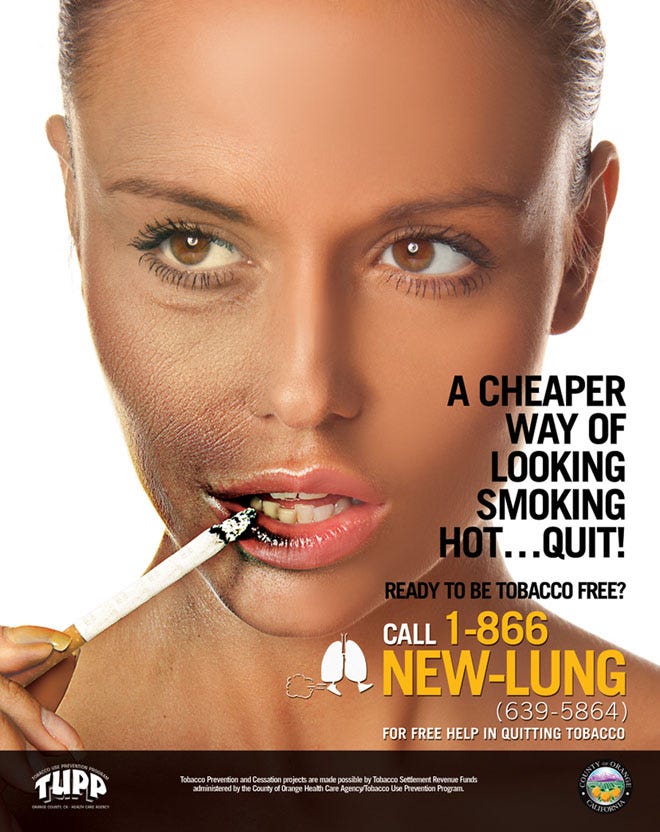 Quit smoking to stay hot..?. When’s the last time you opened a… by