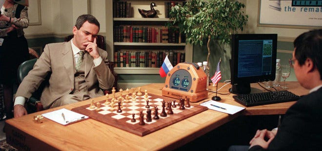 Garry Kasparov Teaches Chess