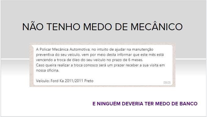 Trabalhei no Nubank graças ao mecânico