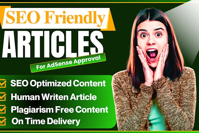 *📰Get 30 SEO-Friendly Articles crafted for Google AdSense Approval!📰*